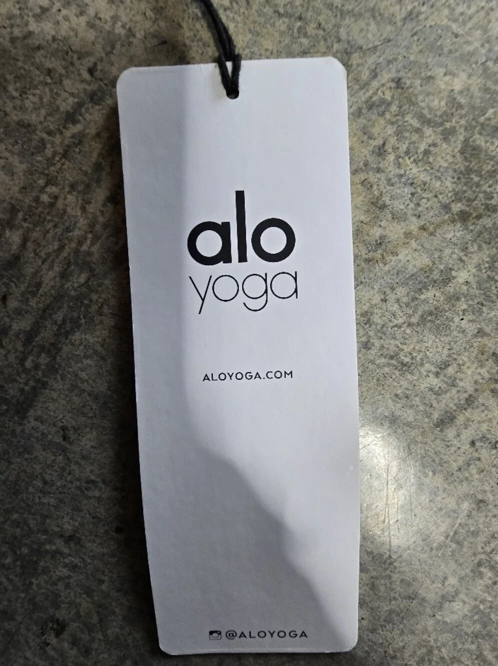 ALO Yoga Block High-Waist Leggings Gravel Size L